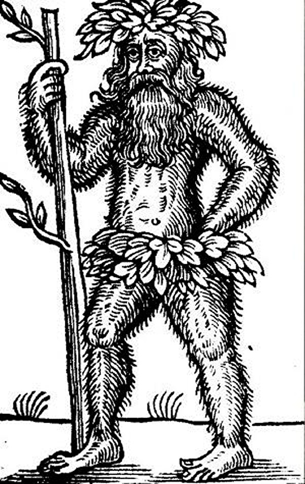 iron hans Wild man, bestiary
