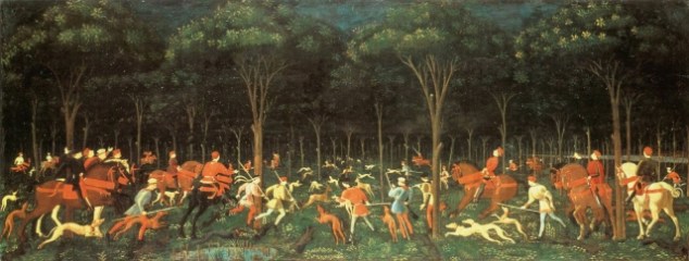 Twelve Huntsmen hunt Paolo Uccello