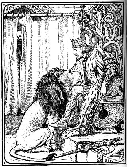 Twelve Huntsmen lion