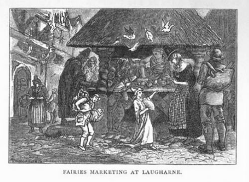 Fairy harp Fairies at Market