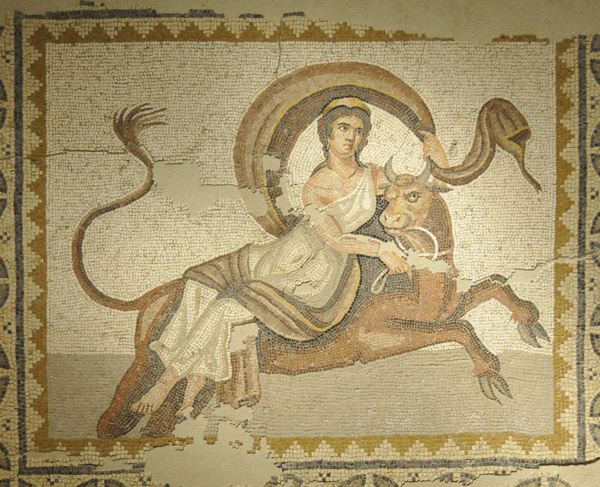 Red Cow_mosaic_abduction_europa