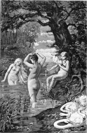 Swan Maiden Valkyries_with_swan_skins